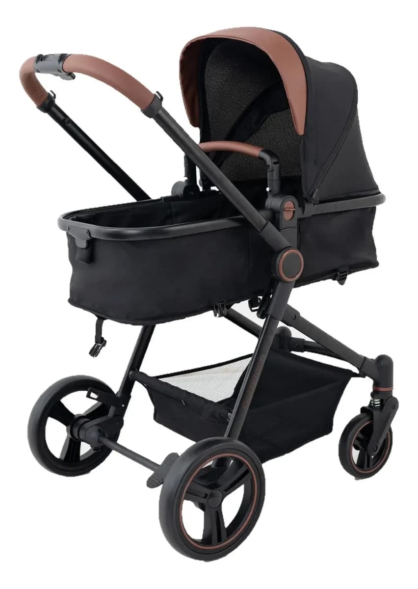 Carrinho de bebê Galzerano Ivy travel system com moisés dobrável