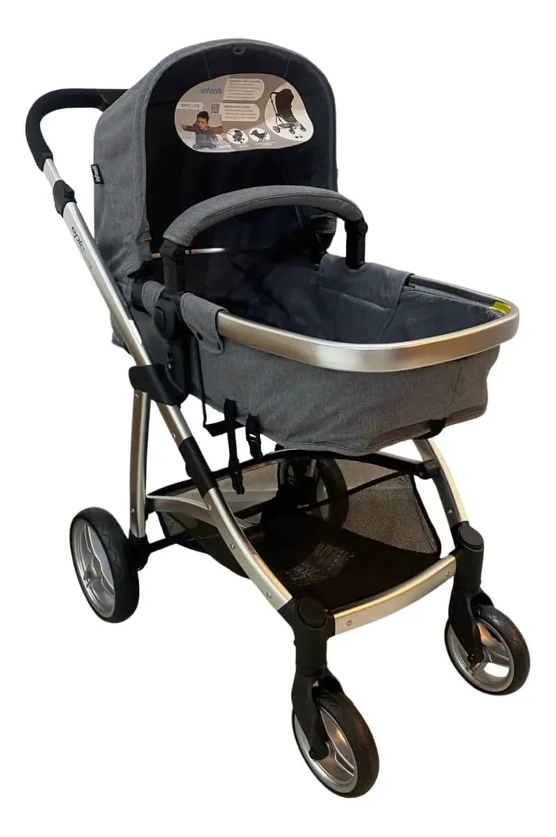 Carrinho de bebê Infanti Epic Lite travel system leve